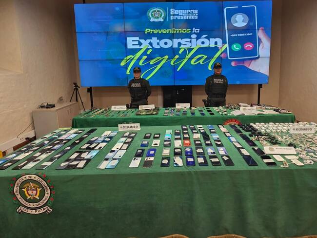 Policía y Fiscalía desmantelan Call Center de extorsión que operaba desde la cárcel de El Barne