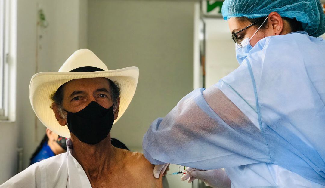 Vacunación en Pereira.