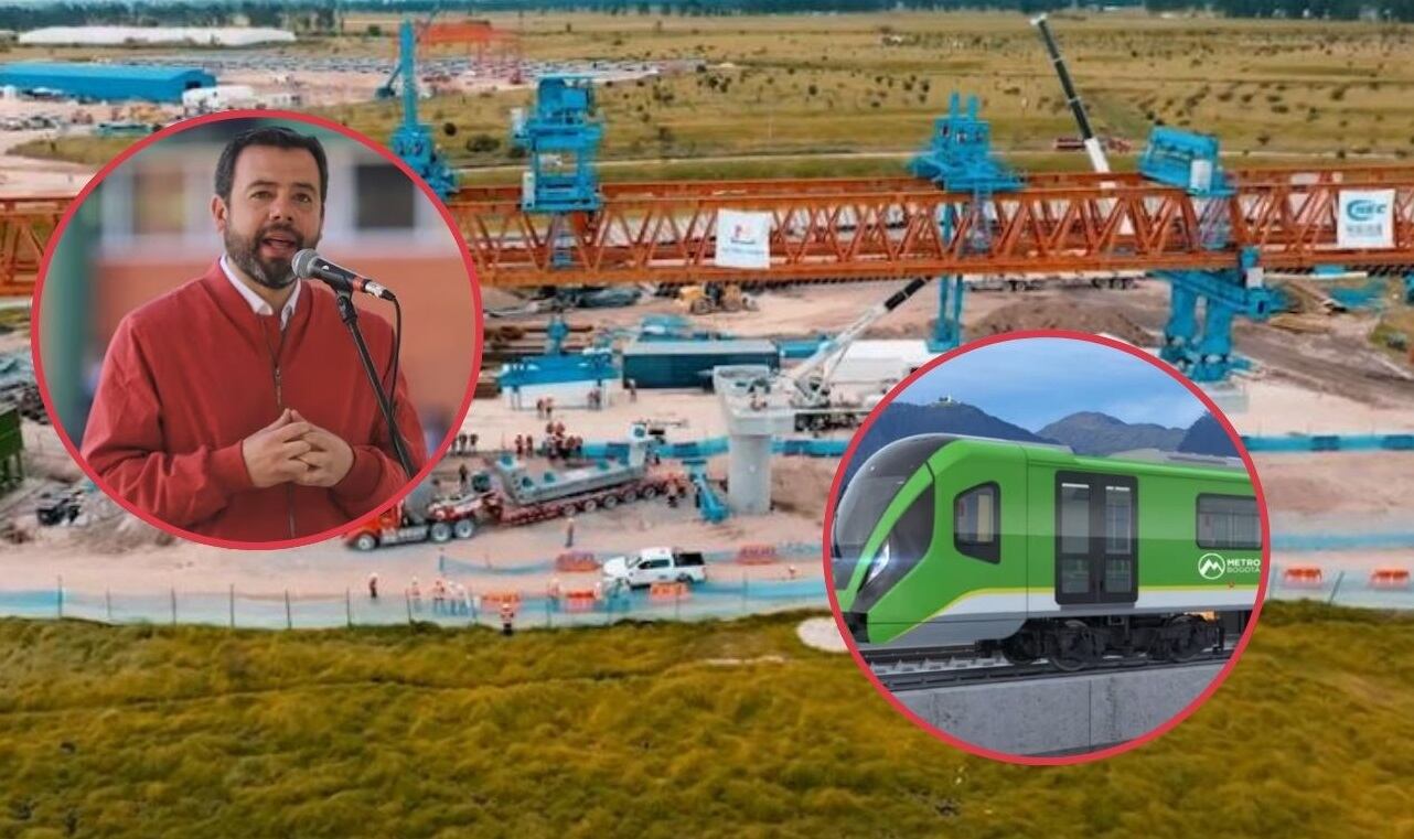 Fue instalado el primer lanzador,para avanzar en las obras del viaducto del Metro de Bogotá.