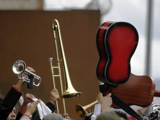 Donatón de instrumentos para jóvenes músicos de Bolívar