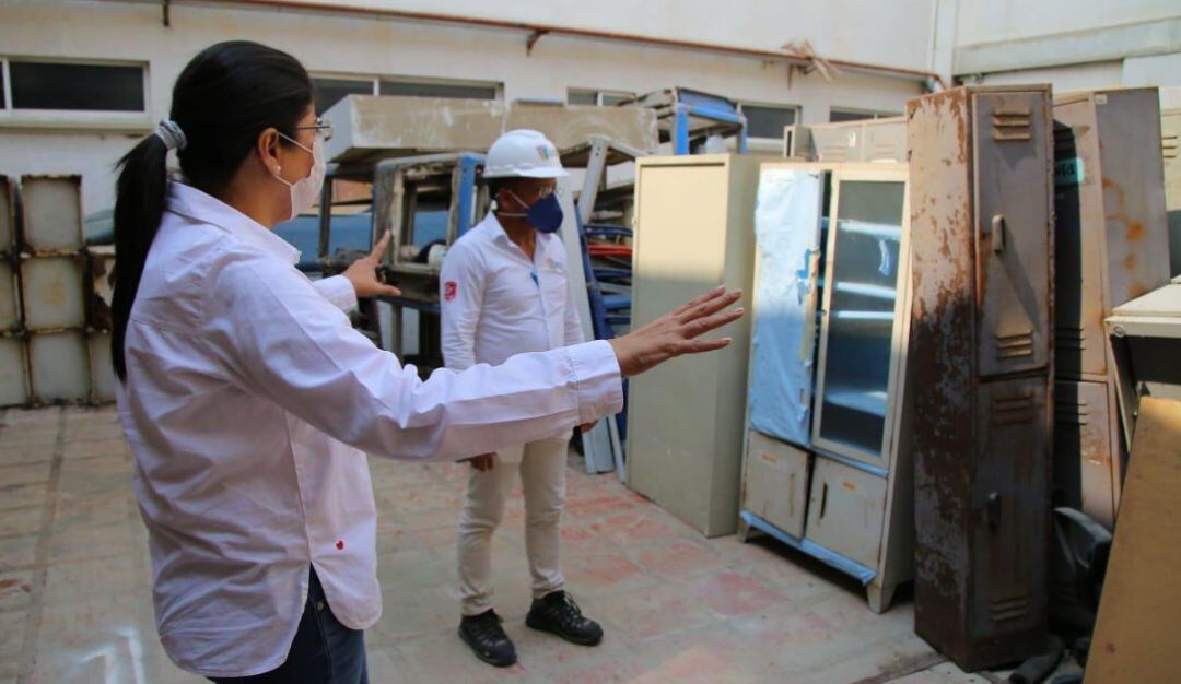 Adecuaciones en el hospital Cari