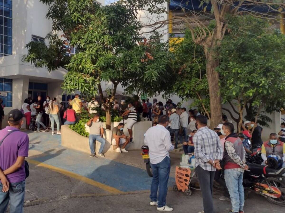 Usuarios protestaron contra la Clínica General del Norte en Cartagena