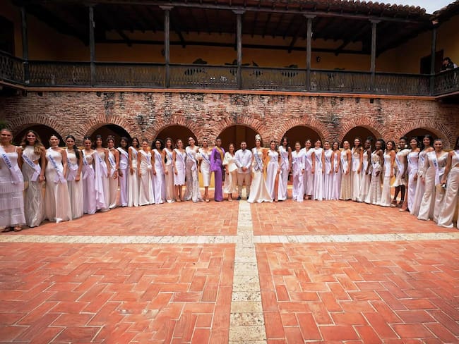 Gobernador Yamil Arana recibió a las candidatas del Concurso Nacional de la Belleza