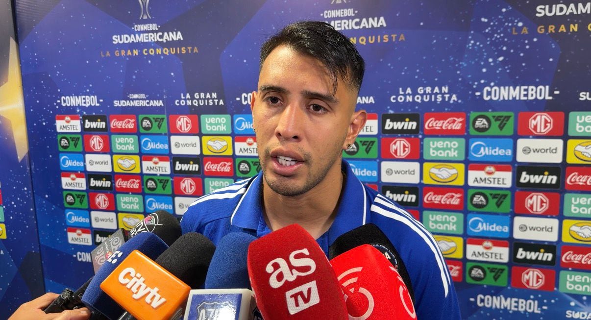 Rodrigo Contreras, delantero argentino de Millonarios / Caracol Radio.