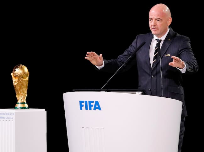Presidente de la FIFA, Gianni Infantino. FOTO: Kevin C. Cox/Getty Images