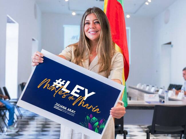 Pasa segundo debate proyecto de Juliana Aray sobre la cultura y economía de los Montes de María