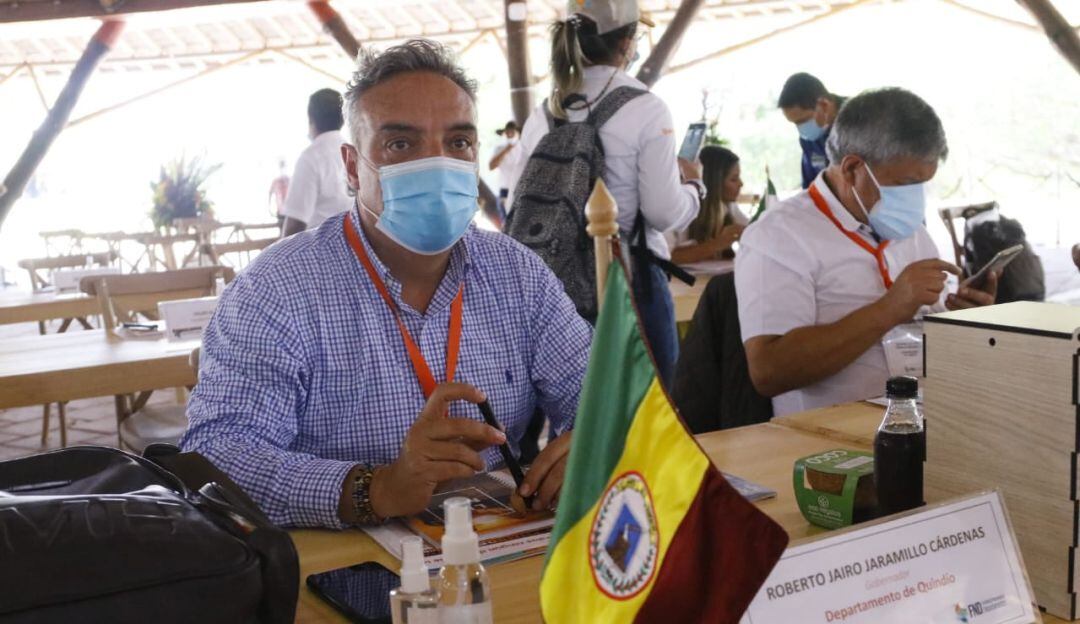 Roberto Jairo Jaramillo, gobernador del Quindío