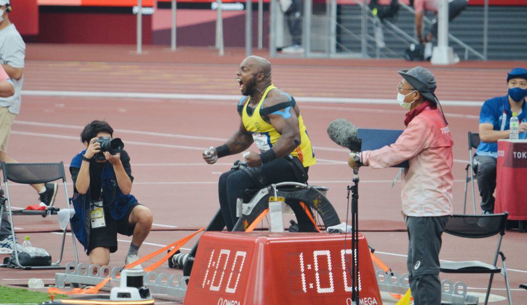 Mauricio Valencia, para atleta colombiano