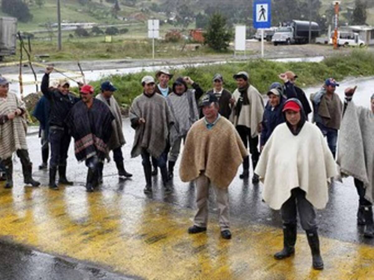 Gobierno y campesinos se reúnen en Tunja para negociar el tema de cereales