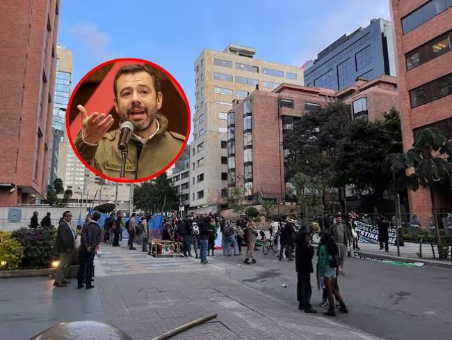 Bogotá: Galán rechaza actos vandálicos y pide al presidente pronunciarse sobre disturbios