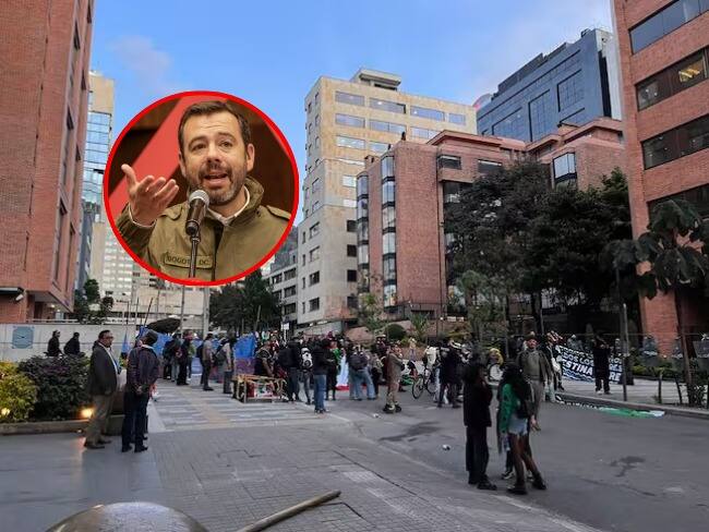 Bogotá: Galán rechaza actos vandálicos y pide al presidente pronunciarse sobre disturbios