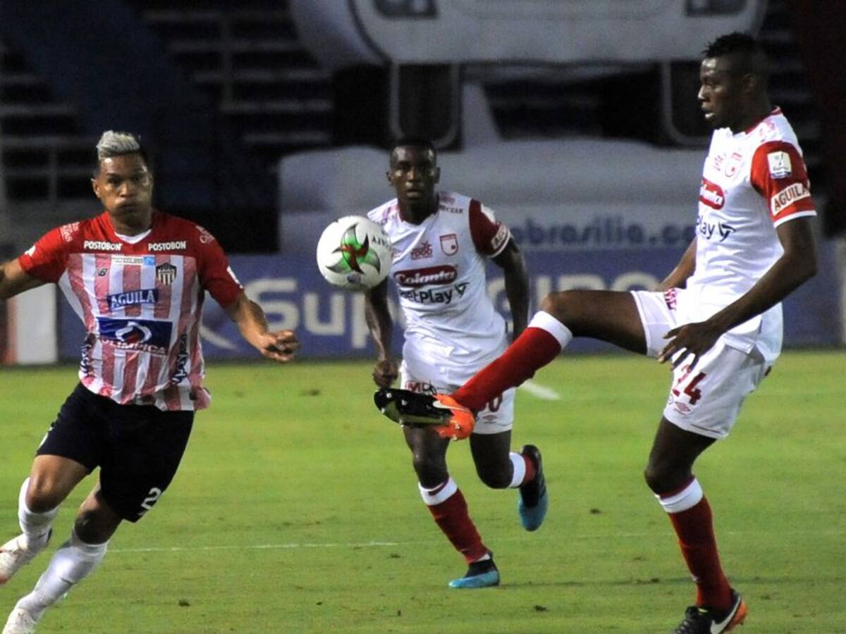 Santa Fe vs. Junior: Una llave de Liga que tendrá previa en Libertadores