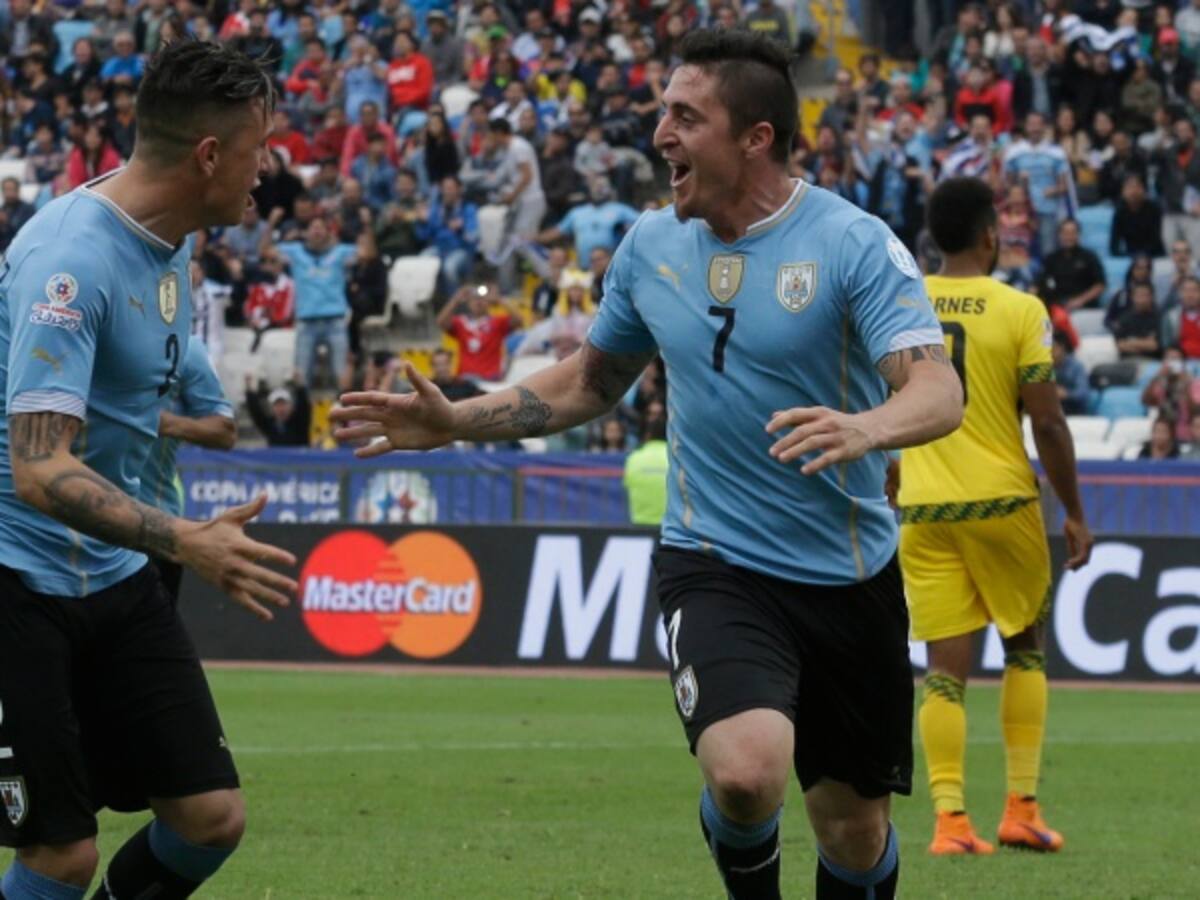 Cuerpo médico de Uruguay confirma que Cristian Rodríguez no jugará ante Colombia