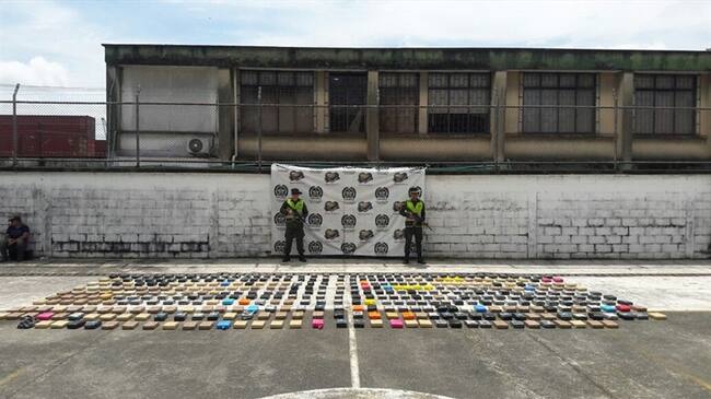 Autoridades desarticulan red internacional de narcotráfico en el Valle del Cauca. Foto: cortesía: Policía antinarcóticos