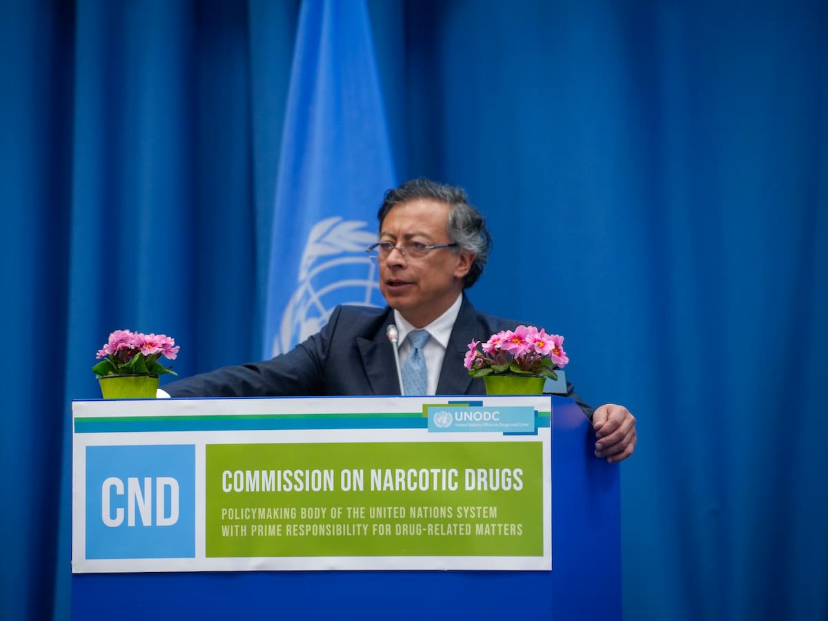 Presidente Petro generó desconcierto en encuentro de Naciones Unidas sobre drogas