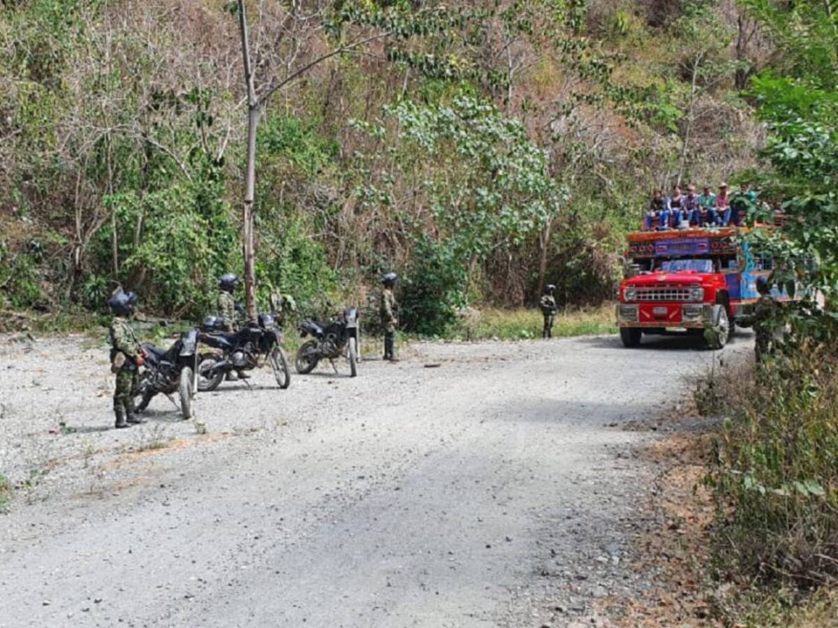 Luego del retorno, un campesino de Ituango encontró su vivienda saqueada