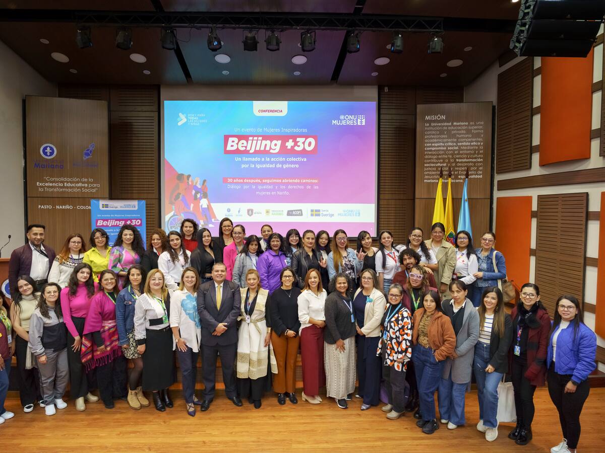 Mujeres del departamento conmemoraron los 30 años de la Plataforma de Beijing