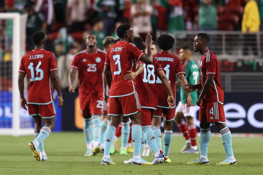 Selección Colombia en su partido amistoso ante México en Santa Clara (Photo by Omar Vega/Getty Images)