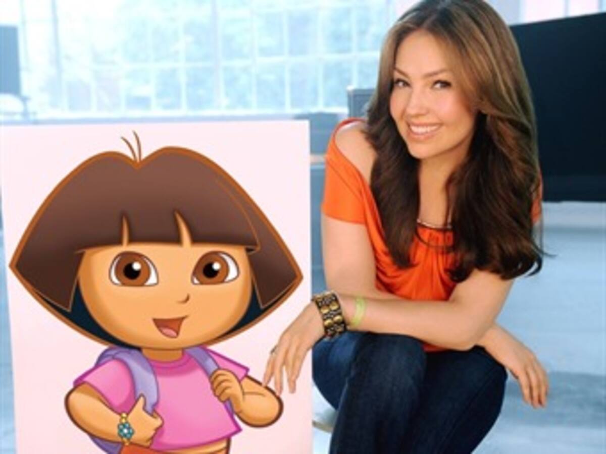 Thalía participará en un especial de la serie infantil 'Dora la exploradora'