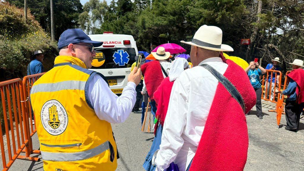 El dispositivo estará activo en conciertos, desfiles, eventos culturales y visitas a las fincas silleteras en el corregimiento Santa Elena. Foto: Alcaldía Distrital.