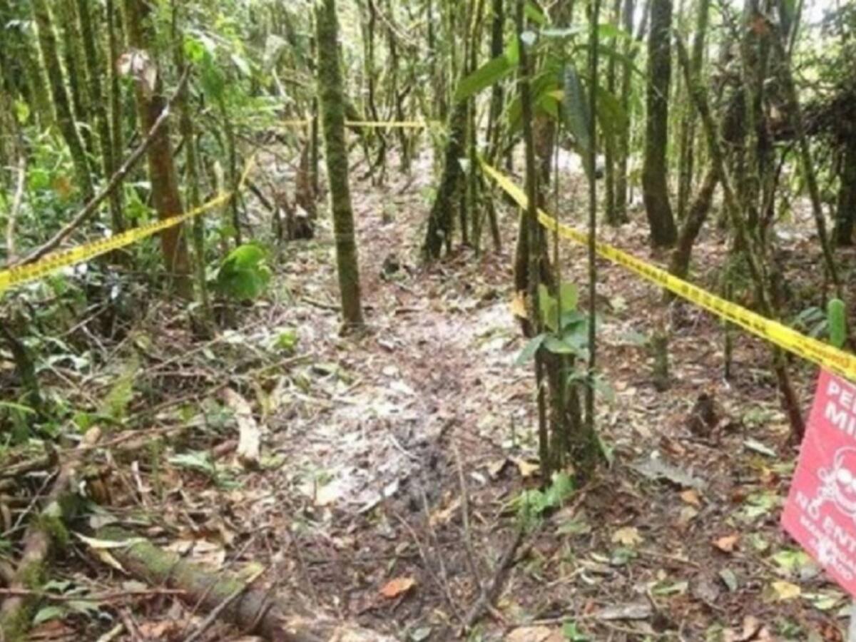 Tres soldados heridos al caer en campo minado en Sardinata