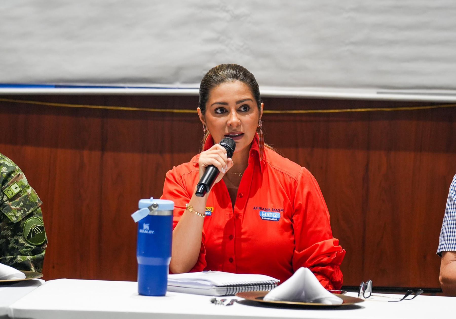 Adriana Magali Matiz, gobernadora del Tolima