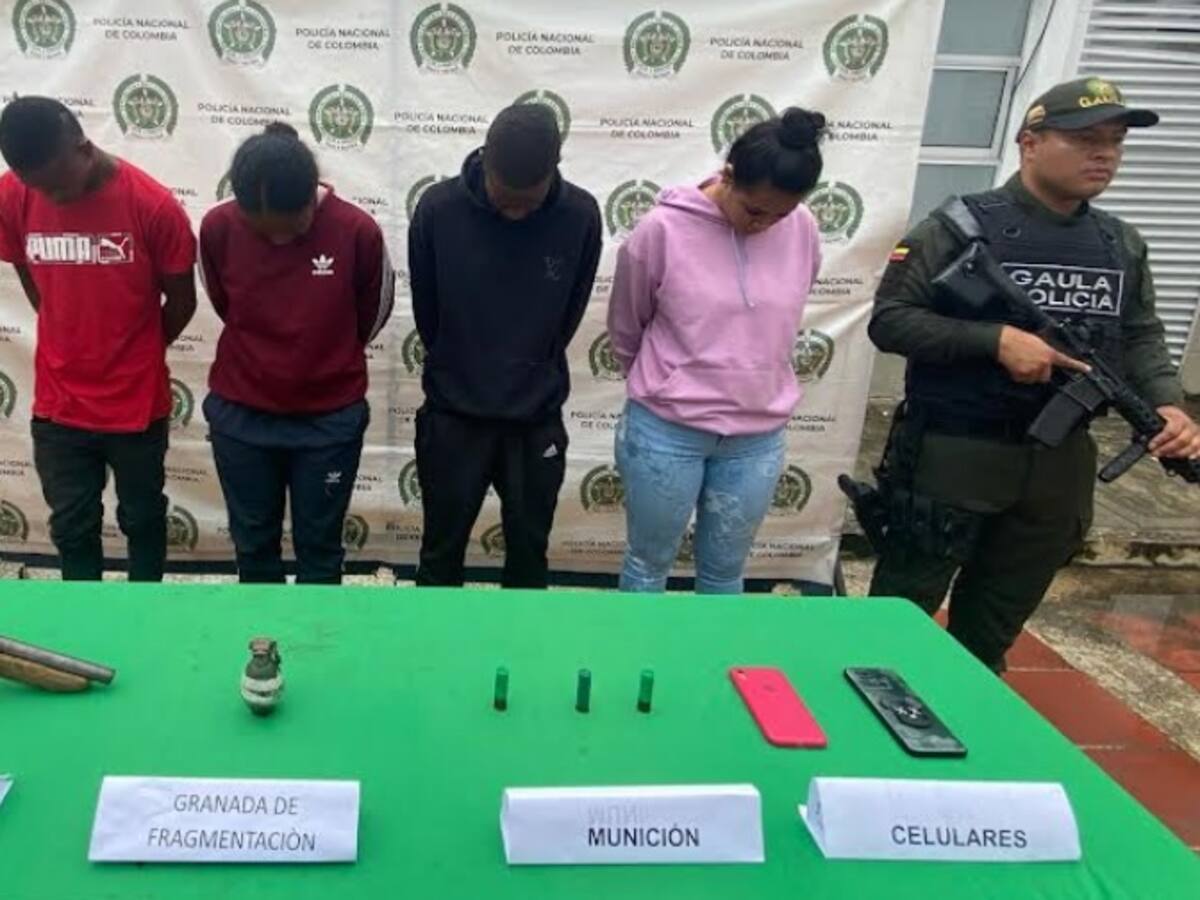 Capturan a señalados colaboradores del EMC en el norte del Cauca