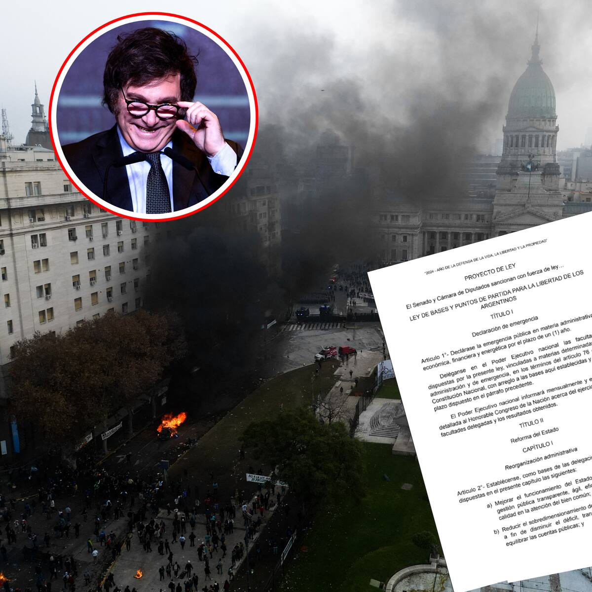 Argentina: ¿qué es la ley bases aprobada por el senado y por qué causó disturbios?