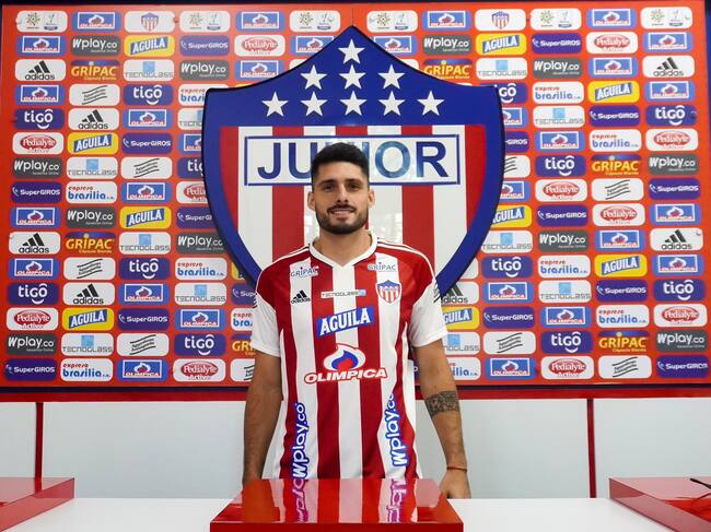 Federico Andueza, nuevo jugador del Junior / Twitter: @JuniorClubSA