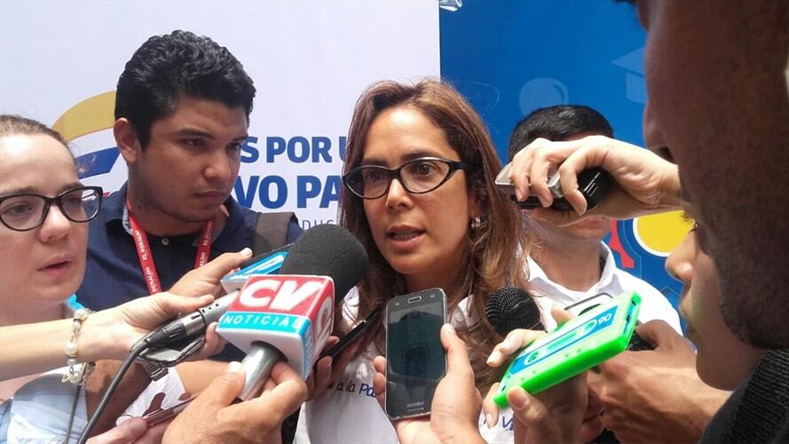 Gina Parody. Foto: cortesía Ketty Muñoz.