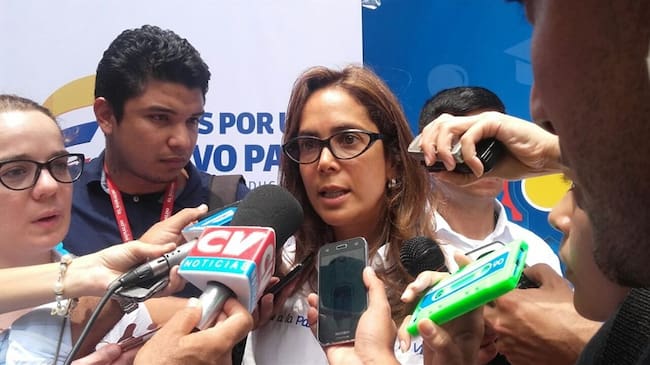 Gina Parody. Foto: cortesía Ketty Muñoz.