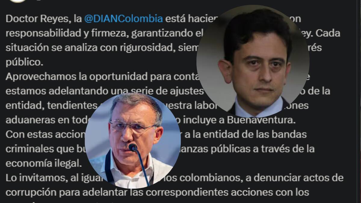 Dian responde a Luis Carlos Reyes por hoja de vida de Arley Campo Angulo: Estamos fortaleciendo la entidad