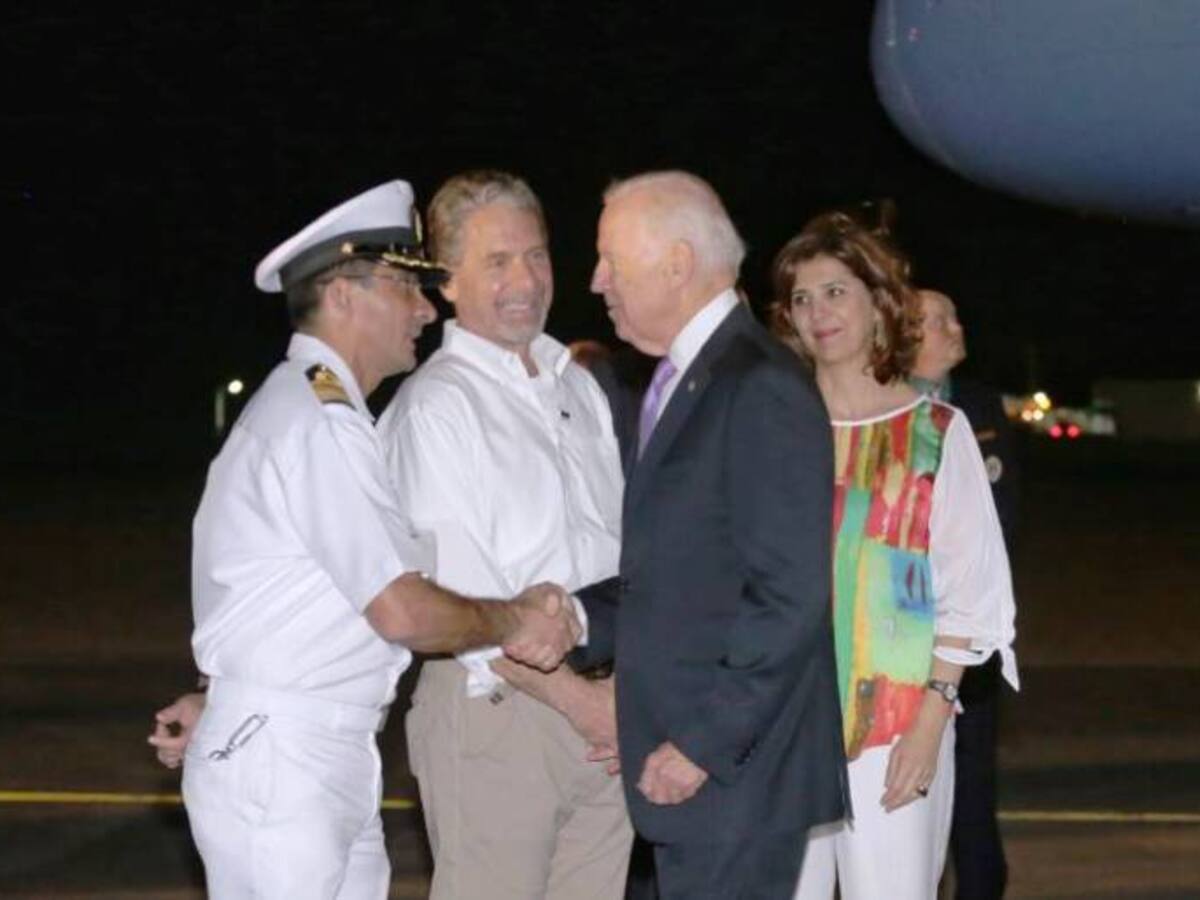 Joe Biden llegó para lanzar el Consejo Asesor Empresarial Colombia- Estados Unidos