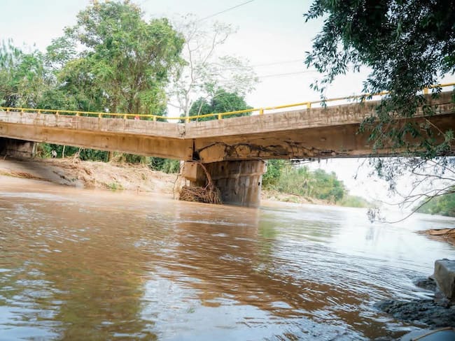 La UNGRD asignó puente militar para restablecer la conectividad vial entre Magdalena y La Guajira/ Gobernación del Magdalena.