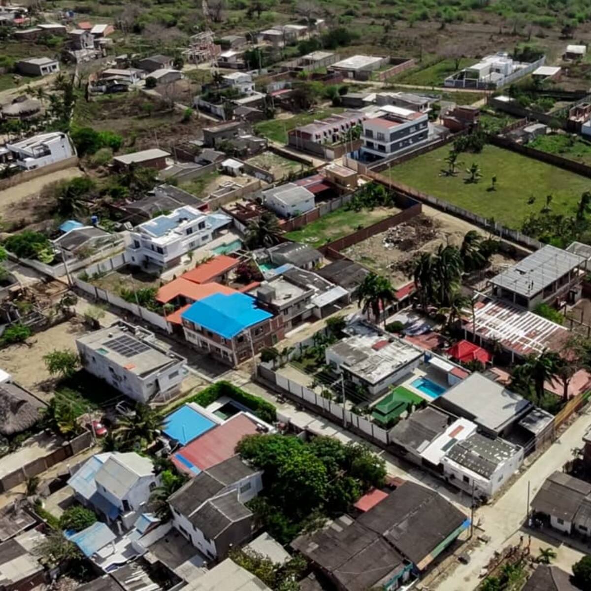 Punta Canoa avanza en su transformación vial: el circuito interno de calles alcanza el 40 %