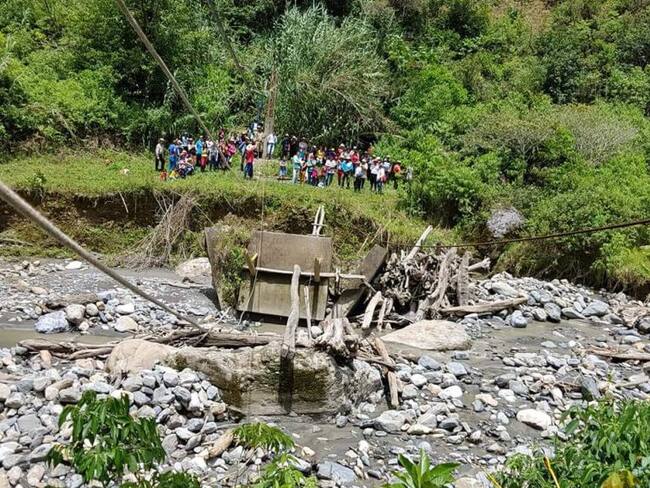 Lluvias cobran la primera víctima en Santander
