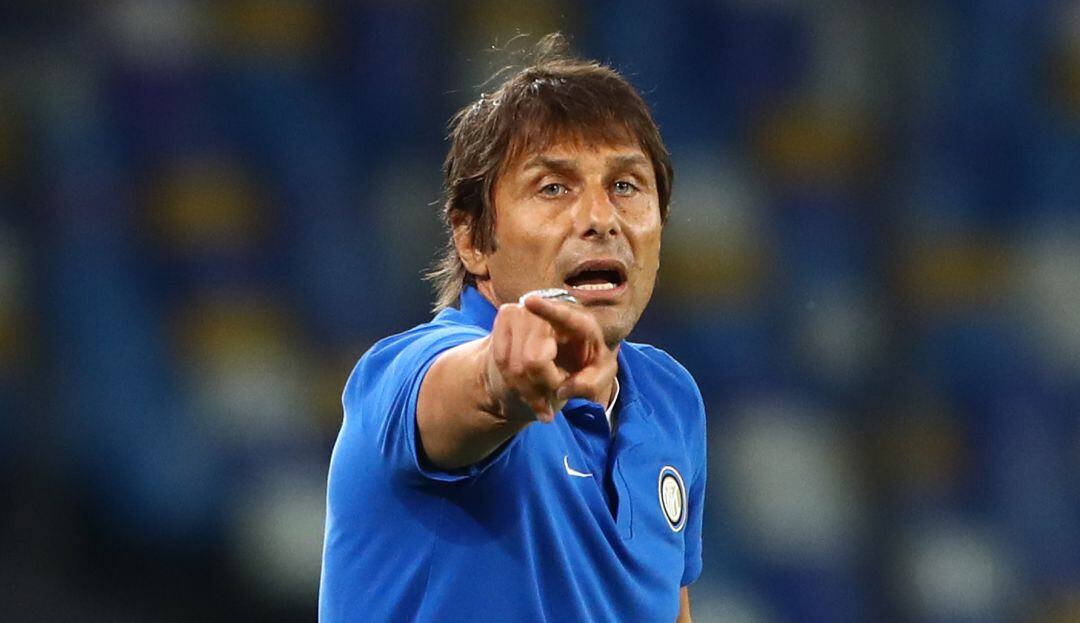 Antonio Conte, técnico del Inter de Milán.