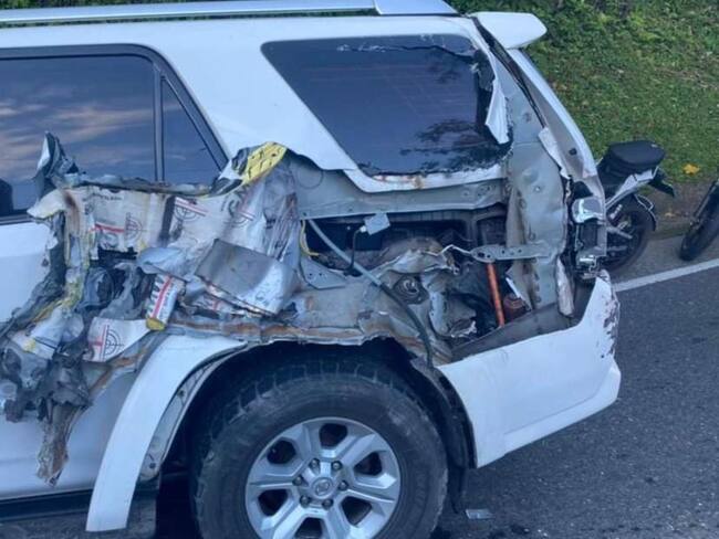 Accidente en el sector los Aragones