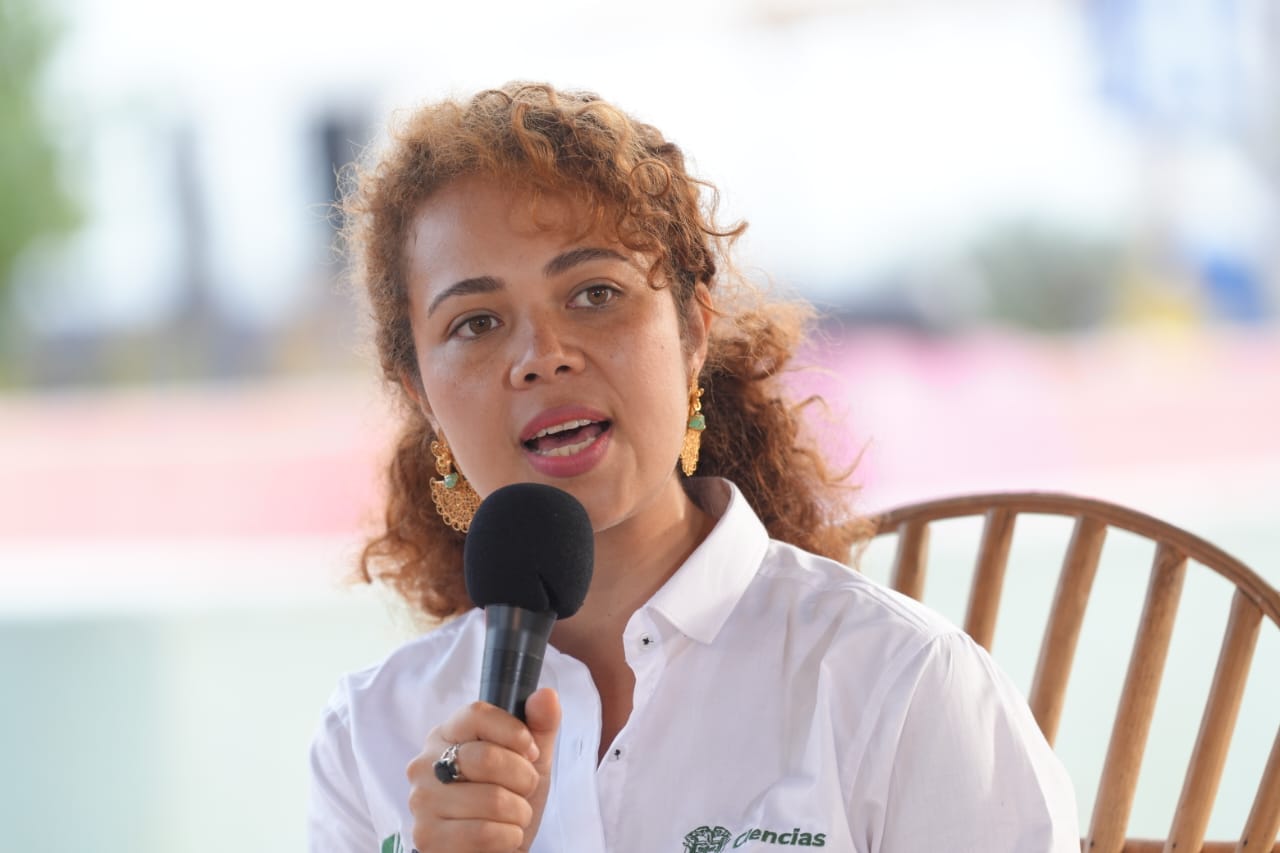 La ministra de Ciencia, Yesenia Olaya