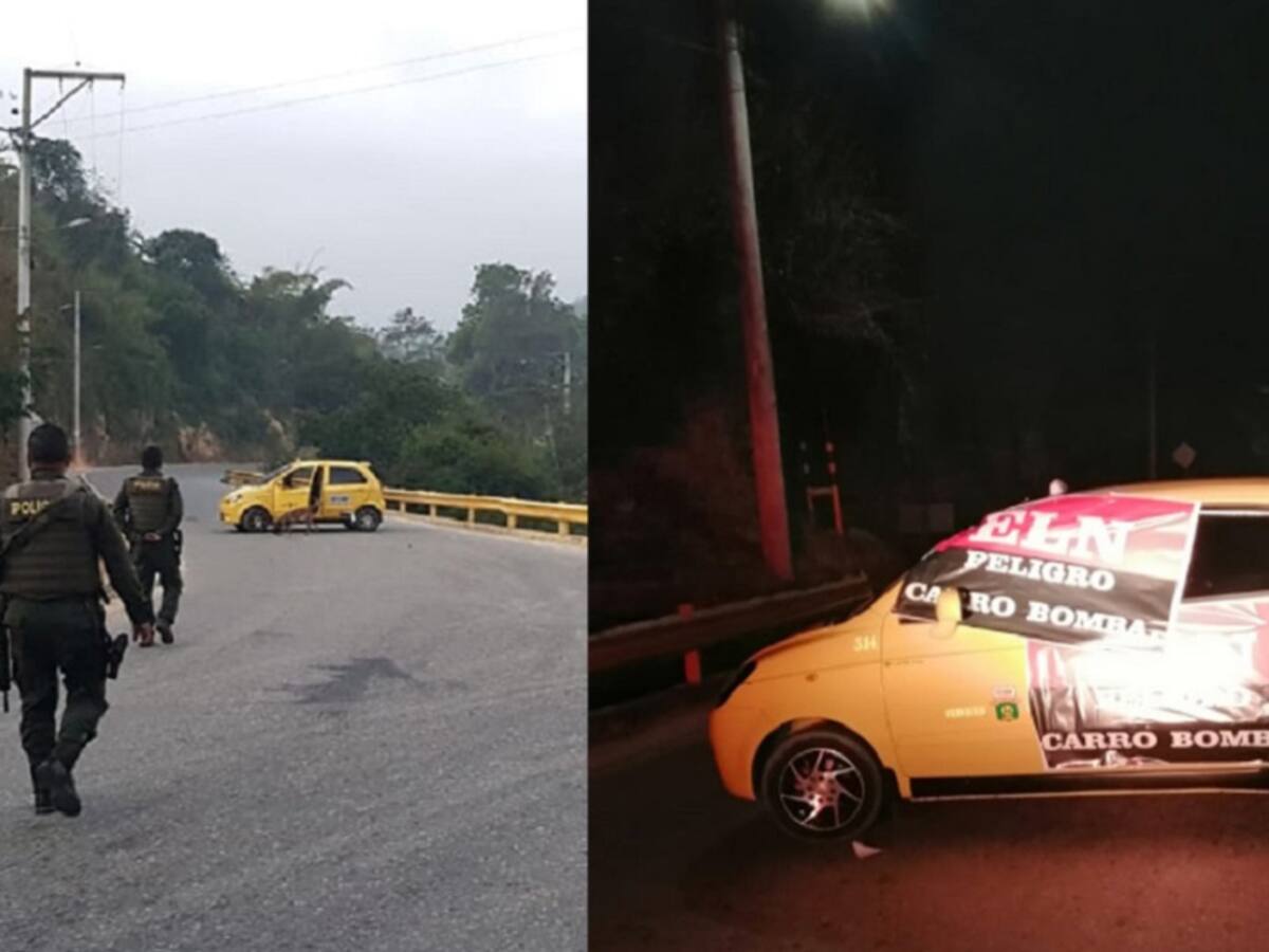 Frustran acción terrorista entre Ocaña-Convención