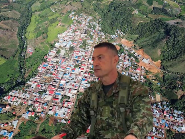 Imagen de referencia. El Plateado: Colprensa / El comandante del Ejército Nacional, Royer Gómez: Ejército Nacional.