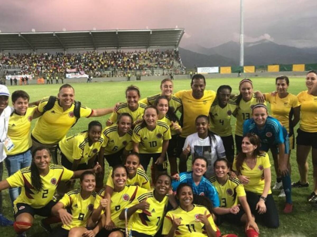 La Selección Colombia femenina de fútbol consiguió oro en los Bolivarianos