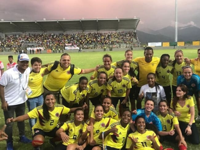 La Selección Colombia femenina de fútbol consiguió oro en los Bolivarianos