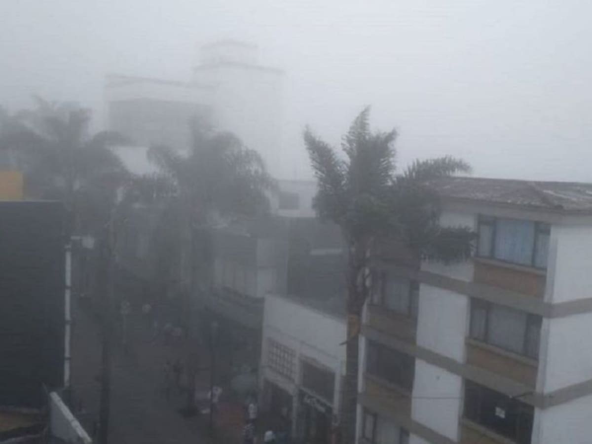 En Caldas recomiendan conducir con precaución por fuertes lluvias