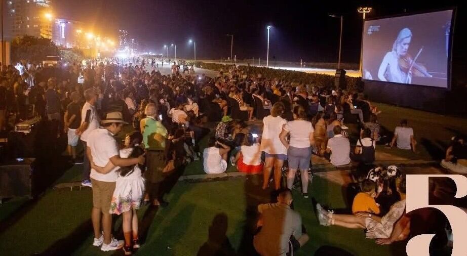 Festival de Música en el parque lineal de Crespo