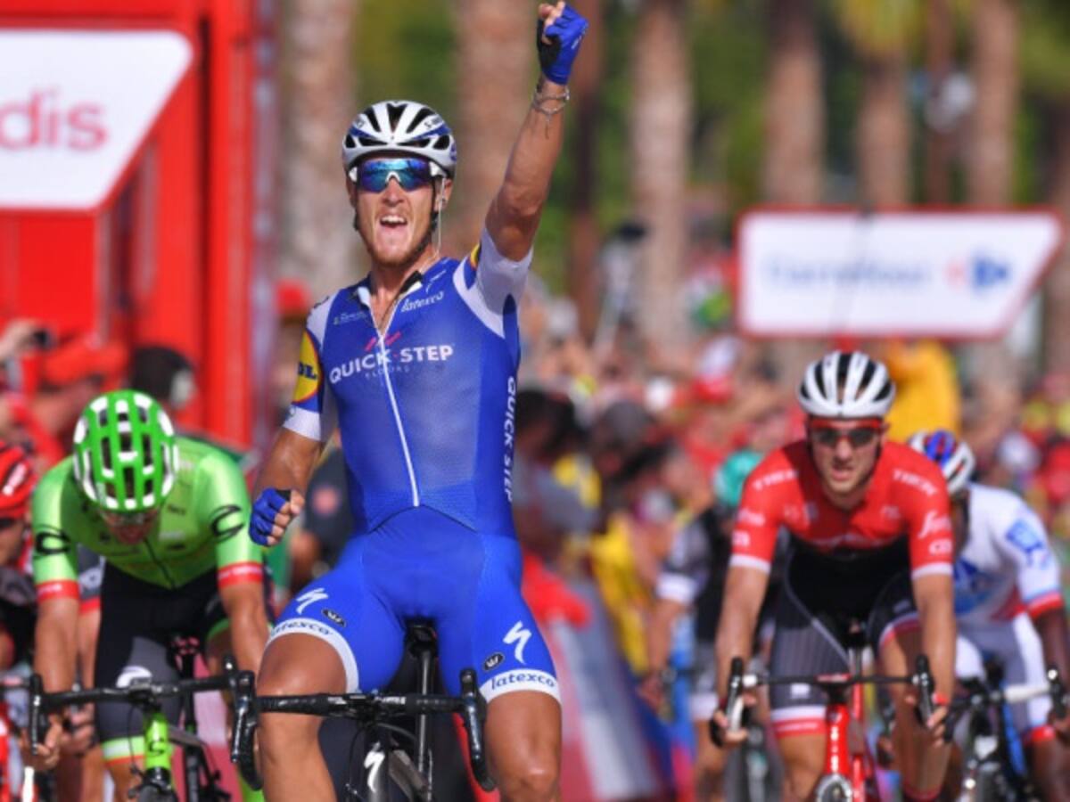 Matteo Trentin, ganador de la cuarta etapa; Chaves se mantiene sexto