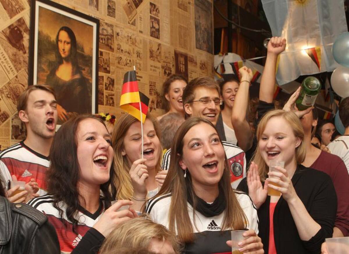 En Buenos Aires y Berlín se siente a flor de piel esta final de la Copa Mundo.