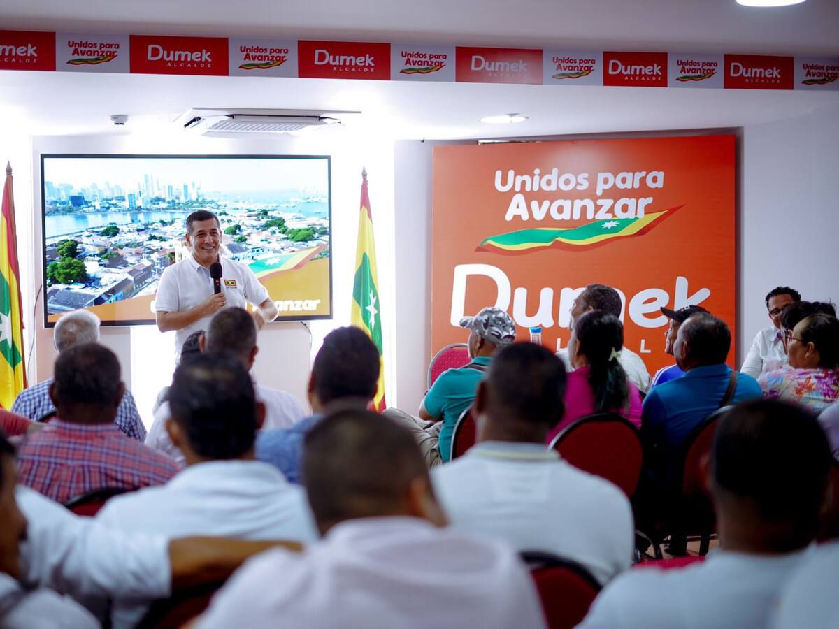 Líderes y lideresas de Cartagena escucharon programa de gobierno de Dumek Turbay