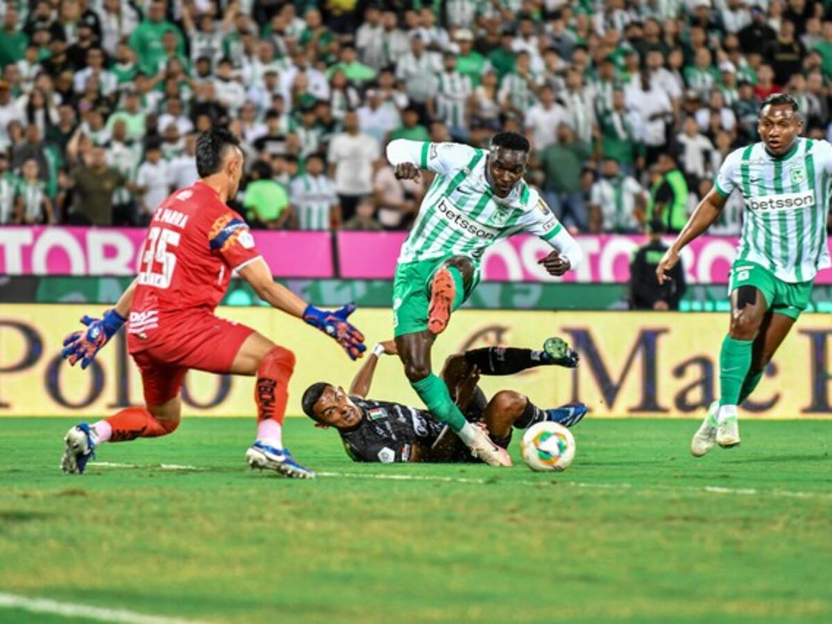 Atlético Nacional y Once Caldas empataron en la primera fecha de los cuadrangulares en el grupo B