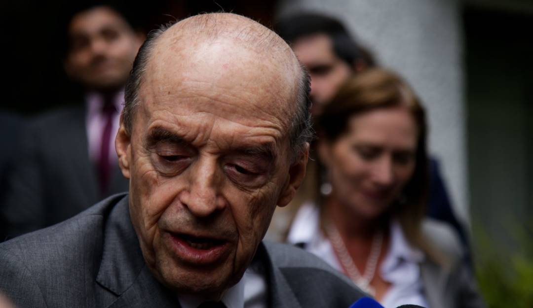 Canciller Alvaro Leyva-Colprensa